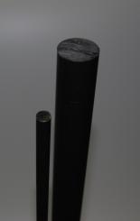 POM Rundstab schwarz dia 45 mm bis dia 200 mm / 1000 mm lang 
