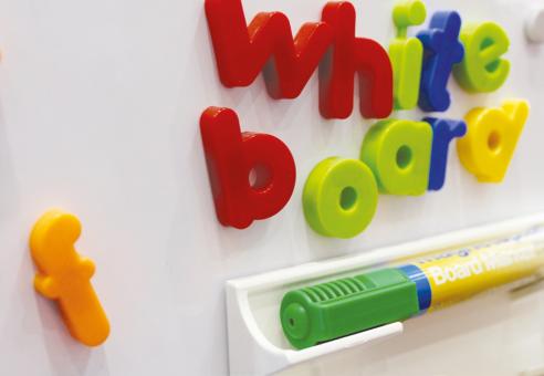 Maxpanel Tafel STEEL weiß - Whiteboard/Digital 